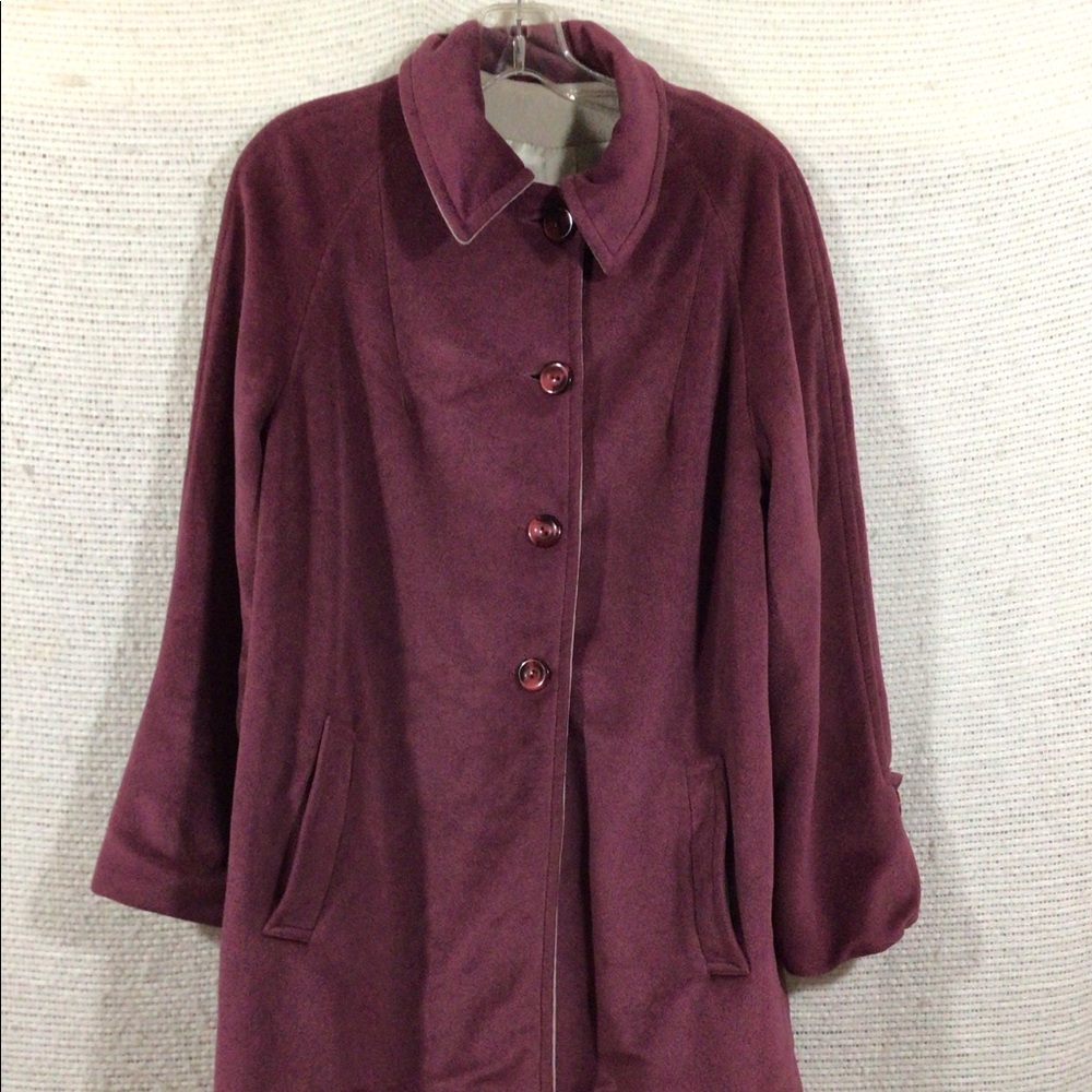 Vintage Veloura Coat 11/12 Burgundy